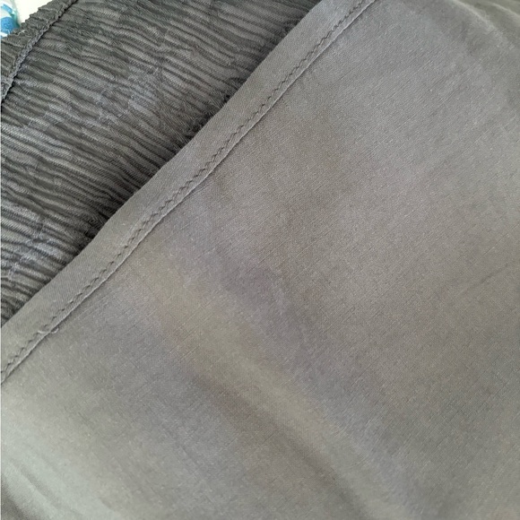 J. Jill Charcoal Textured Pattern Dressy Midi Dress M - Picture 9 of 14